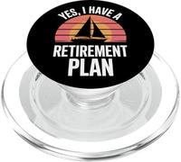 Retirement Plan Yes I Have A Sailor Nautical Ocean PopSockets PopGrip for MagSafe