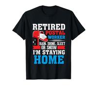 Retirement Postman Retired Postal Worker T-Shirt
