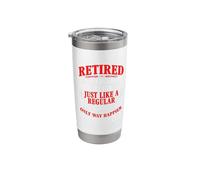 Retirement Retired Early Childhood Educator Stainless Steel Insulated Tumbler