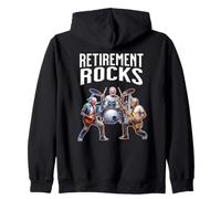 Retirement Rocks Zip Hoodie
