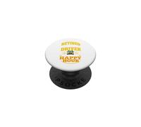 Retirement School Bus Driver Retired PopSockets Adhesive PopGrip