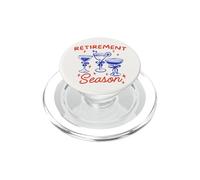 Retirement Season Retire Drinking Cocktails Martinis PopSockets PopGrip for MagSafe