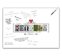 Retirement Signature Card - Large Guest Book Alternative Poster for Him or Her. Retirement Party Decoration Supplies. Wall Art Decor for Boys or Girls. A3 Party Poster for Women & Men