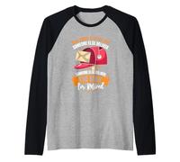 Retirement Someone Else Deliver The Mail Funny Postman Raglan Baseball Tee