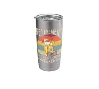 Retirement The Never Ending Weekend Stainless Steel Insulated Tumbler
