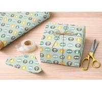 Retirement Wrapping Paper - Happy Retirement Gift Wrap Roll, Personalised Retirement Gift Wrap with Name, Funny & Elegant Retirement Party Wrapping Paper (Design 1, 2 Metre)