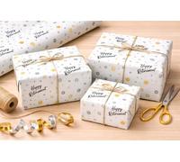 Retirement Wrapping Paper - Happy Retirement Gift Wrap Roll, Personalised Retirement Gift Wrap with Name, Funny & Elegant Retirement Party Wrapping Paper (Design 4, 5 Metre)