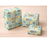 Retirement Wrapping Paper - Happy Retirement Gift Wrap Roll, Personalised Retirement Gift Wrap with Name, Funny & Elegant Retirement Party Wrapping Paper (Design 1, 3 Metre)