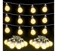 Retisee 2 Pcs Marquee Light Bulbs 13.8 ft Long String Lights for Marquee Light Letters Numbers 3 ft 4 ft Tall Waterproof LED Marquee Lights Bulbs for Indoor Outdoor Wedding Birthday Party Decor