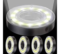 Retisee Golf Hole Lights Glow Golf Hole Led Glowing Golf Hole Lights Golf Hole Putting Green Flags And Poles Putting Green Golf Hole Light Up Cups Glow In The Dark Cups For Night Golf Play (4 Pieces)