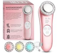Retoo Facial Massager, Electric Skin Care Device with Heat & Vibration & LED Light Therapy, 3 Modes, USB, Anti-Ageing, Skin Tightening, Wrinkle Reduction, Pore Cleanser, Deep Cleansing