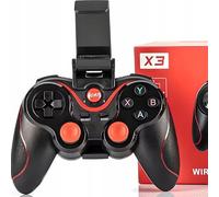 Retoo Kabellose Gamepad mit Handy-Clip mit 400mAh Akku and 10m Reichweite, Wireless Bluetooth Smartphone Controller für PS4, Xbox, Android, iOS, Windows, Mac, Smartphone, Tablet, PC, Phone Halter