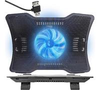 Retoo Laptop Cooling Pads, Laptop Cooler for 11-15.6 Inches, Fast Cooling Process, Ventilated Notebook Stand, Desk and Lap Laptop Gaming Fan Stand, Quiet Fans, Cool Cooling Mat