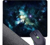 Retoo Mouse Mat Gaming Large 250 x 200 mm Non-Slip Desk Mat Small Size Improves Precision and Speed Special Surface Mouse Pad Black