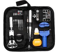 Retoo Watch tool set with bag, watch , watchmaker tool, watch tool set, watch tool for battery change, most watches, watch cleaning and maintenance of the clockwork, watch tools