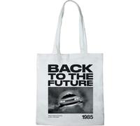 RETOUR VERS LE FUTUR Unisex Bwbafudb005 Tote Bag, White, 38 X 40 cm, Utility