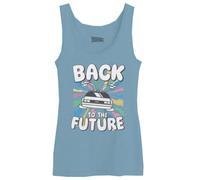 Retour vers le Futur Women's Tank Top, Blue, S