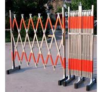 Retractable 1.2m Stainless Steel Folding BarrierPortable Outdoor Traffic Control Guardrail for SafetyEasy Set Up & Storage Ideal for Events & Crowd Management
