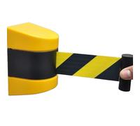 Retractable 10M Belt BarrierWallMounted Crowd Control System ABS Design for Safe Event Queuing & Line Management Ideal for Venues Exhibitions and Conventions