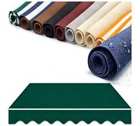 Retractable 300x250cm Waterproof Polyester Sune for Balcony & Garden, UV Protect, Manual Store ning (V, 580x300cm/19x10ft)