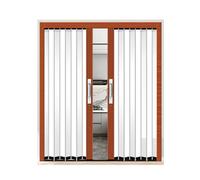 Retractable Accordion Doors with Lock, Sliding Door for Hallway, Bedroom, Or Living Room, Easy Installation, No Drill Folding Door(26x40in(66x101cm))