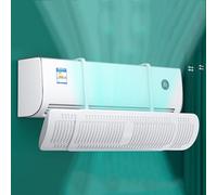 Retractable Air Conditioner Air Deflector, Flow Deflector for Air Conditioner with Adjustable Baffle Angle, Prevents Direct Blowing, Air Conditioning Baffle Easy to Install, for Home Bedroom Office