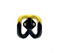 Retractable Alloy Bike Hook Mount Auto-Close Safety(Yellow)