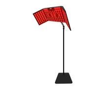Retractable Aluminum Alloy Stand, can Rotate 180° and Adjust Height Freely, Panel Size is 13×7.5 inches, Height is 46.5 inches