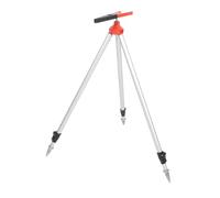 Retractable Aluminum Alloy Total Station Tripod, Stable Accurate Surveying Prism Pole, Wide Application for Construction Sites