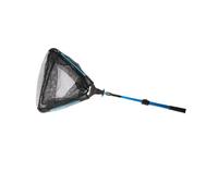 Retractable Aluminum Fishing Net Heavy Type With Aluminum Handle For Kayaks Wading Anglers With Lanyard And Storage