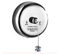 Retractable and Adjustable Washing Line Clothesline 9.2 Feet (Silver)