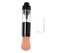 Retractable Applicator Tool, Applicator Brush Powder, Brush Retractable Design, Multifunctional Push-on Makeup Brush, Portable Makeup Brush for Makeup Beginners and Beauty Lovers