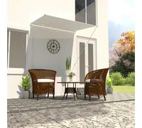 UK Garden Patio Manual Awning Canopy Sun Shade Shelter Retractable Multi Sizes