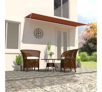 Retractable Awning Garden Sun Screen Canopy Multi Colours Multi Sizes vidaXL