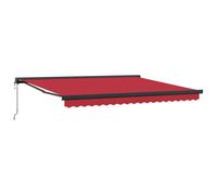 Retractable Awning Fabric&Aluminium Patio Awning Retractable Canopy vidaXL