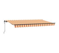 Retractable Awning Fabric Retactable Outdoor Sun Shade Terrace Garden vidaXL