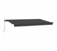 Retractable Awning Fabric Shade Solution Outdoor Canopy Patio Sun vidaXL