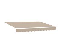 Retractable Awning Fabric Shade Solution Outdoor Canopy Patio Sun vidaXL