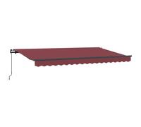 Retractable Awning Fabric Shade Solution Outdoor Canopy Patio Sun vidaXL