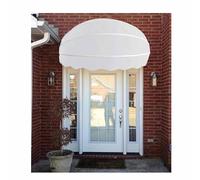 Retractable Awning Fixed Outdoor Canopy with Galvanized Foldable Frame Anti-uv Water Proof Windproof,Canvas Dome Awning，Various Sizes and Colors, Cust