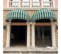 Retractable Awning - French Curved Dome Canopy for Windows and Doors, Foldable Design for Sun and Rain Protection, Ideal for Patios and Entries