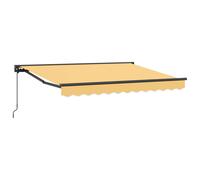 Retractable Awning Polyester and Aluminium Outdoor Shade Solution Patio vidaXL