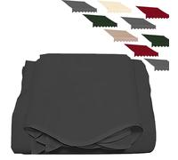 Retractable Awning Replacement Fabric, 12x10ft Anthracite Canopy Canvas, Polyester Shade Cover for Patio, Garden, Sun Protection, Awning Material (No Frame Included)