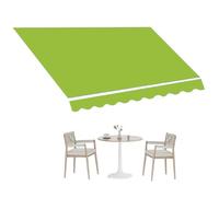 Retractable Awning Replacement Fabric, Outdoor Sun Shade Shelter Cover for 8ft-20ft Awnings, Durable Weather-Resistant Cloth, 13x8.2ft Size, Easy Installation