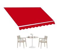 Retractable Awning Replacement Fabric, Outdoor Sun Shade Shelter Cover for 8ft-20ft Awnings, Durable Weather-Resistant Cloth, 13x8.2ft Size, Easy Installation