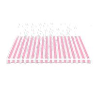 Retractable Awning Replacement Fabric, Waterproof Polyester, 8ft-13ft Options, Ideal for Terrace, Balcony, Store, Restaurant, White, 13x4.9ft Size