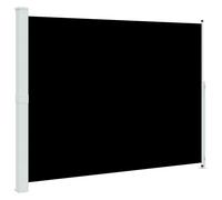 vidaXL Patio Retractable Side Awning Grey Outdoor Privacy Screen Sunshade Garden