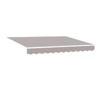 Retractable Awning Manual White 350 x 250 cm Fabric