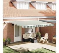 Retractable Awning with Manual 450 x 350 cm Fabric
