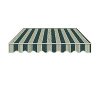 Retractable Awnings Replacement Fabric 5 Pieces (4.9 x 3m) Outdoor Sun Shade Weather-Resistant Patio & Porch Protection Ideal for Doors and Decks